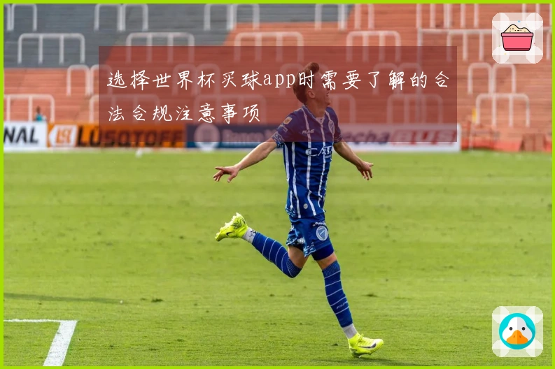 选择世界杯买球app时需要了解的合法合规注意事项